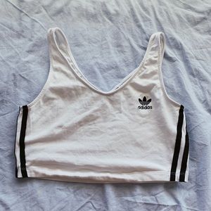 Cropped adidas tank